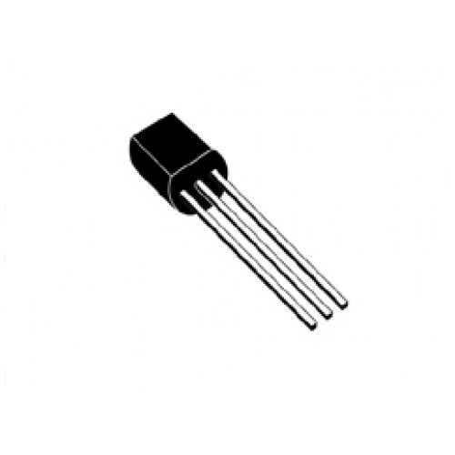 BC546C NPN 80V, 0.1A, 0.5W, 300MHZ, TO92