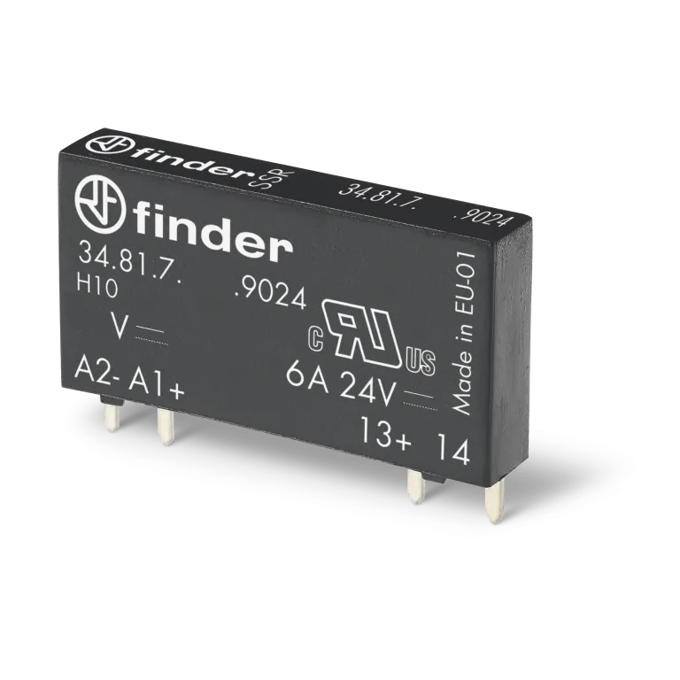 34.81.7.024.8240 REL&Eacute; CIRCUITO IMPRESO DC 24V|0.1A|1CC (FINDER)