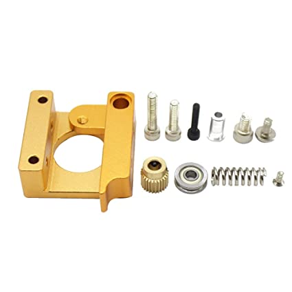 MK8 KIT EXTRUSOR BLOQUE DE ALUMINIO PARAFILAMENTO 1.75MM  (POSICION DERECHA)