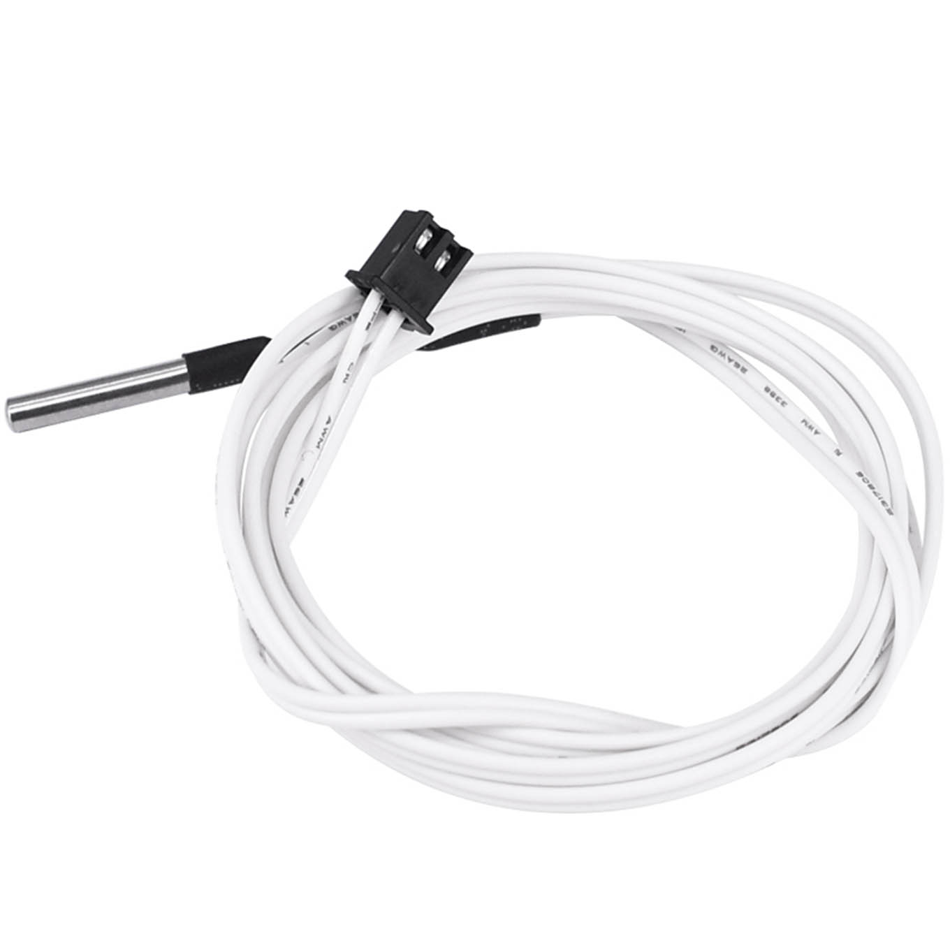 B3950 NTC 100K TERMISTOR 350&ordm;C CON CABLE 1M M3X15MM