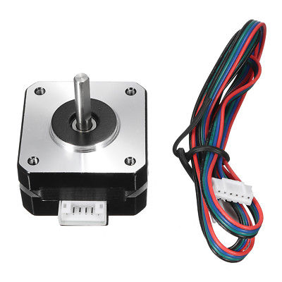 MOTOR PASO A PASO NEMA 17 17HS4023 'PANCAKE' &ndash; 0.7A, 1.8&deg;, IDEAL PARA EXTRUSORES TITAN/BMG E IMPRESORAS 3D