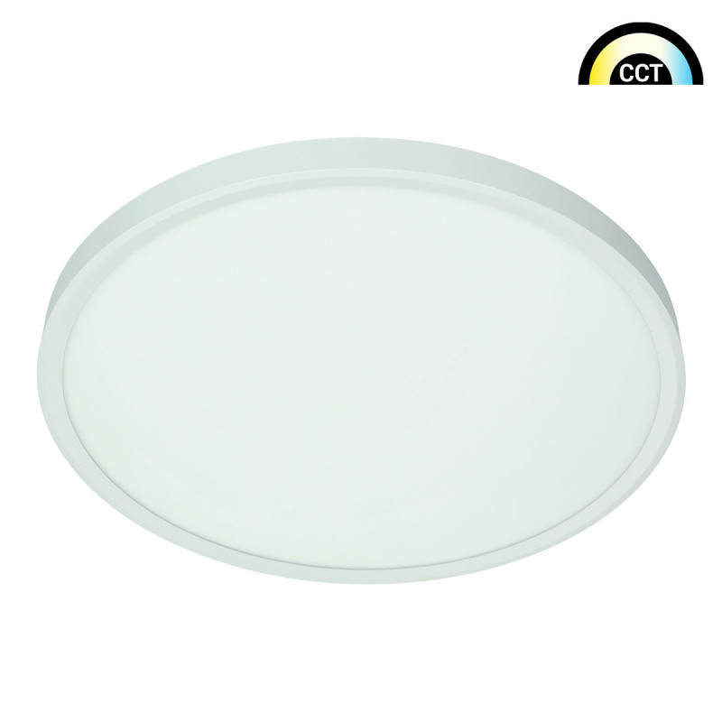 DOWNLIGHT SUPERFICIE REDONDO 32W, CTT, MEDIDAS: &Oslash; 400 X 25 MM