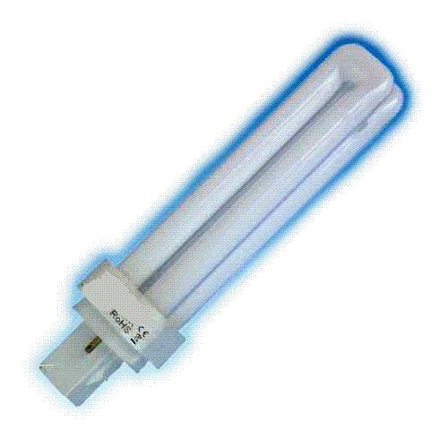 PLC2P GD24D3/2P 26W /2700  LUZ CALIDA FLUORESCENTE