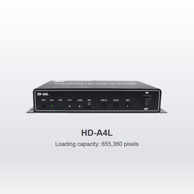 HD-A4L 4G CONTROLADORA EMISORA DUAL MODE 1280X512 PIXEL