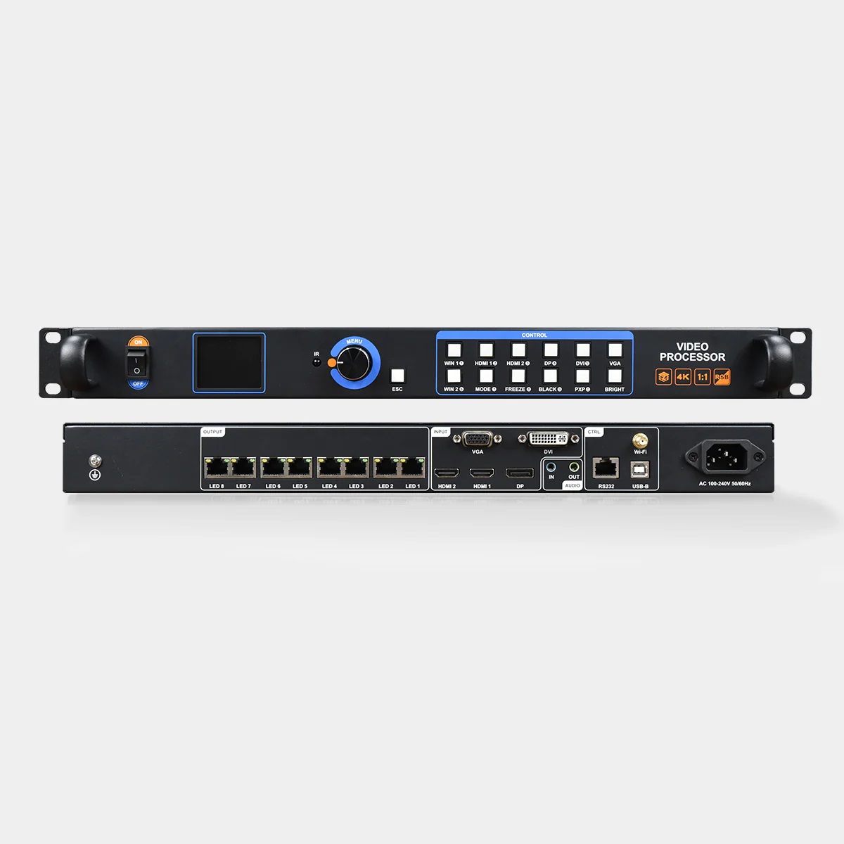 VP820A PROCESADOR 3IN1, 4K, 8192X4096PX (HUIDU)