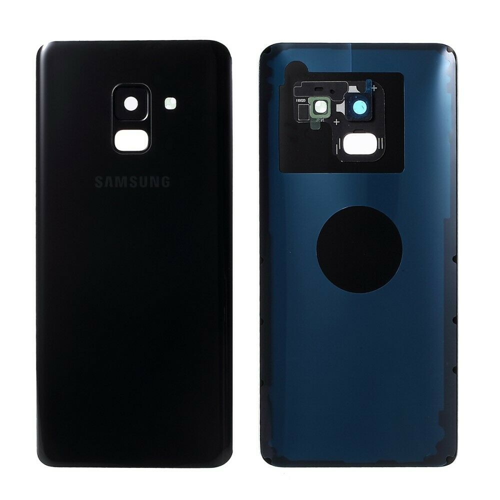 SAMSUNG GALAXY A8 (2018) A530 - NEGRO // TAPA DE LA BATER&Iacute;A