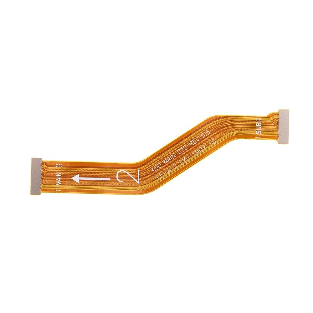 SAMSUNG GALAXY A50 SM-A505 // CABLE FLEXIBLE DE CONEXI&Oacute;N DE LA PLACA BASE ORIGINAL