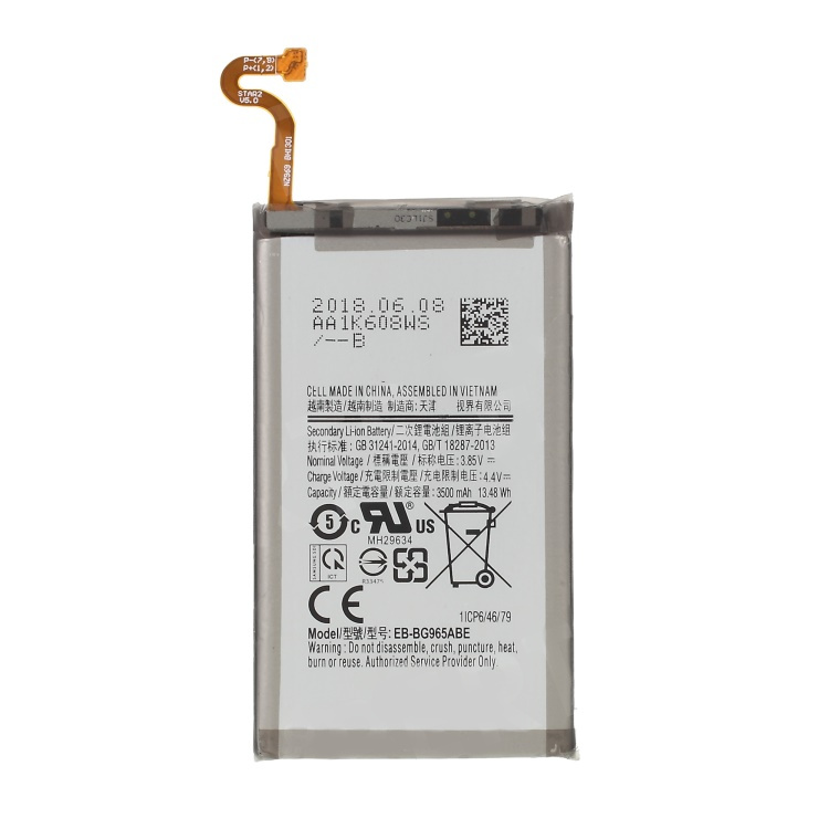 SAMSUNG GALAXY S9 PLUS SM-G965 // BATER&Iacute;A ORIGINAL EB-BG965ABE BATER&Iacute;A DE IONES DE LITIO DE 3500 MAH