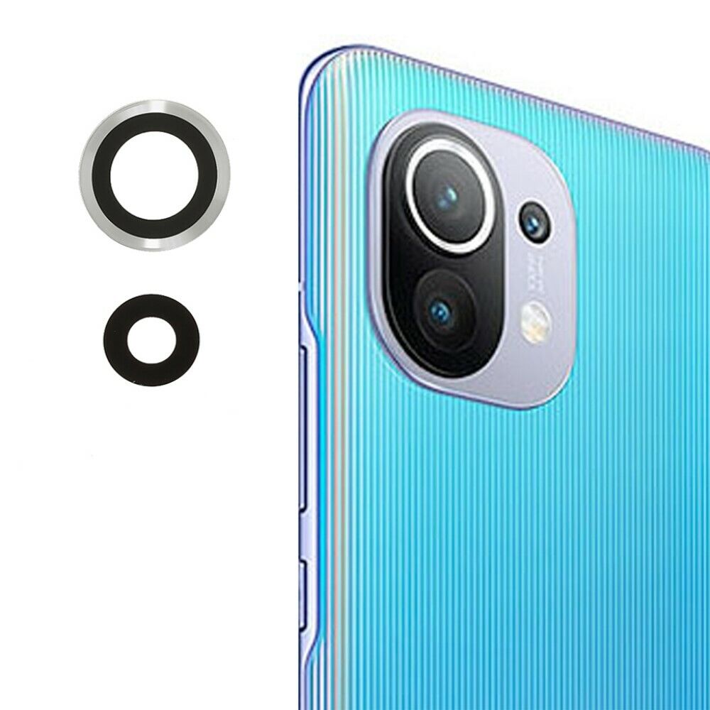 XIAOMI MI 11 // LENTE DE CRISTAL DE C&Aacute;MARA TRASERA OEM