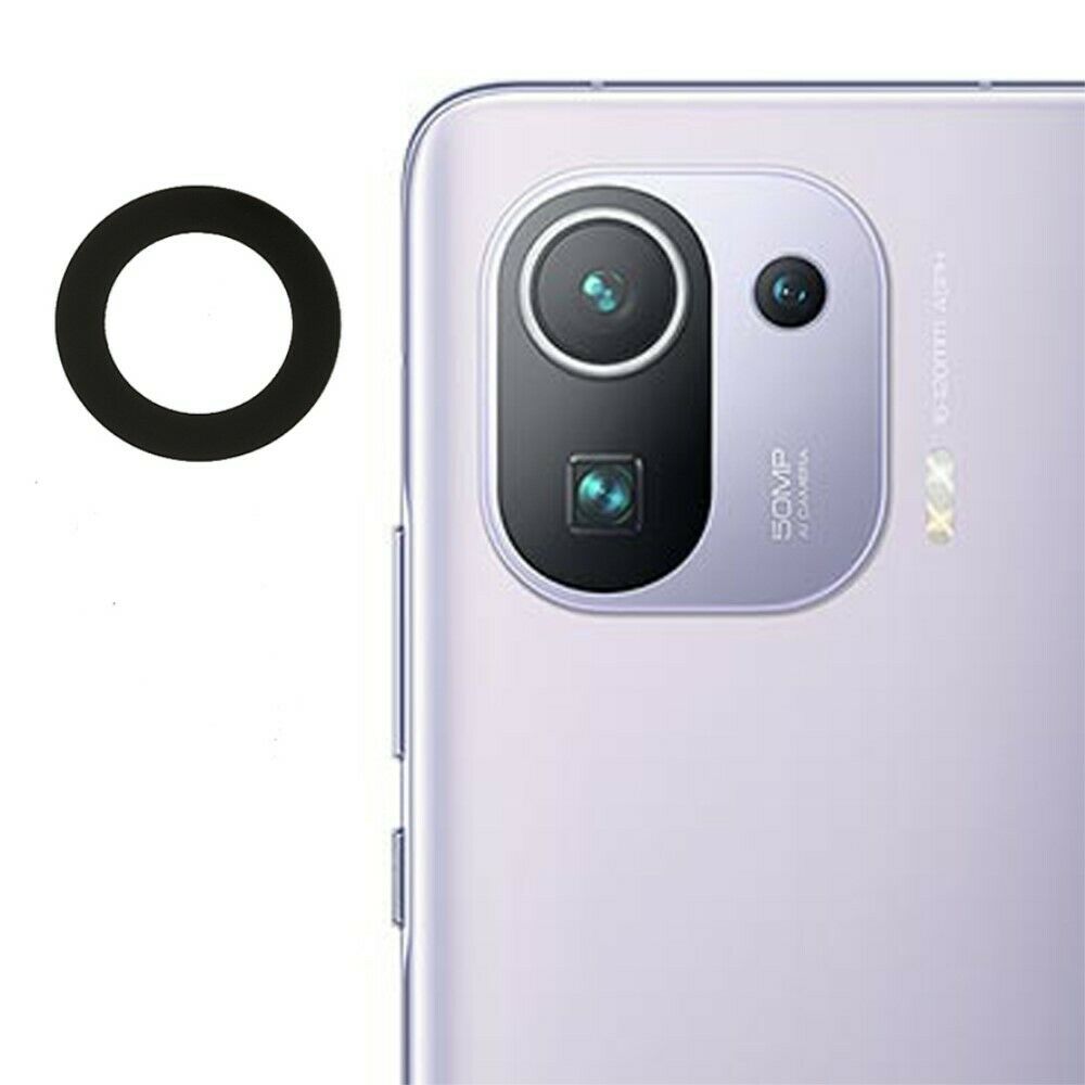 XIAOMI MI 11 PRO // LENTE DE CRISTAL DE C&Aacute;MARA TRASERA OEM