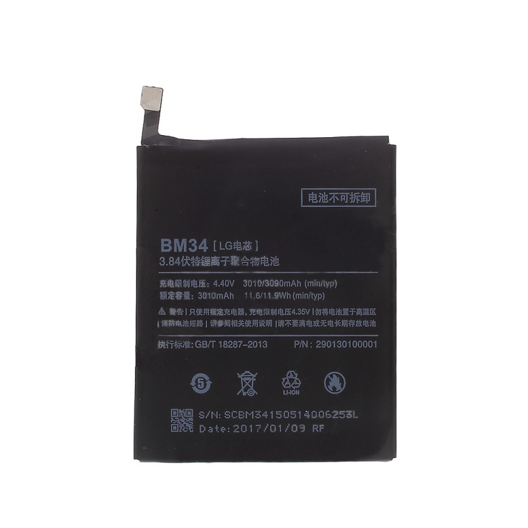 XIAOMI MI NOTE PRO // BATER&Iacute;A ORIGINAL BM34 3090MAH 3.84V