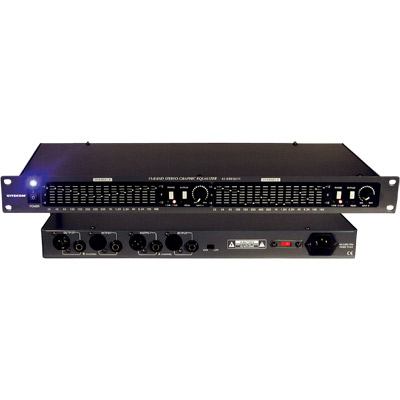  SB-EQ215 ECUALIZADOR ALUMINIO 2X15 BANDAS (1U)