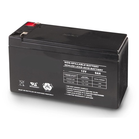 12V/9AH BATERIA DE PLOMO ACIDO 151X65X93MM FASTON: F1 