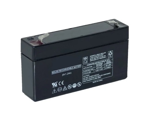6V|1.2AH BATERIA PLOMO 97X52X24MM F1