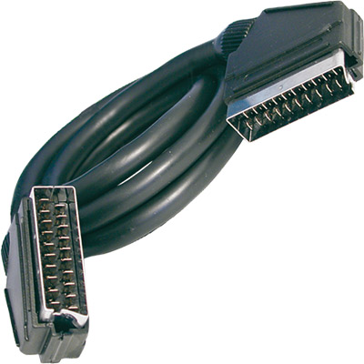 2-0752 CABLE EURO 21 PINES MACHO 0.5M