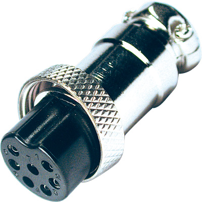5-1132 CONECTOR MICR&Oacute;FONO HEMBRA A&Eacute;REO 7 PINES