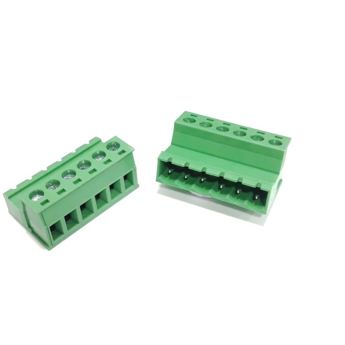 2EDGRK-5.08-06P CLEMA/TERMINAL MACHO AEREO 6 PIN R:5.08MM 