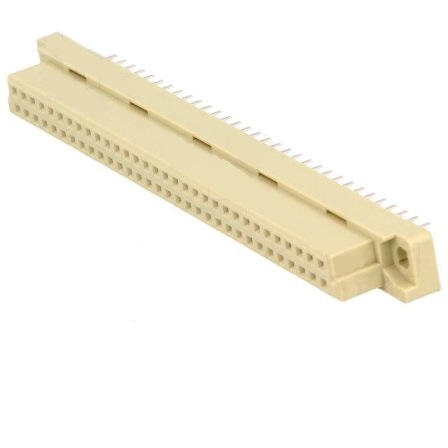 CONECTOR HEMBRA DIN41612  64PIN EN 2FILAS PASO 2.54MM PARA CIRCUITO IMPRESO
