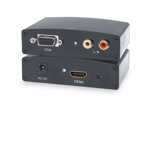 CONVERSOR VGA+AUDIO A HDMI 1080P (HDCP2.2)