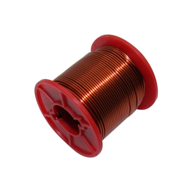 ALAMBRE COBRE PURO PARA BOBINADO, DOBLE CAPA ESMALTE &Oslash;:1.18MM CARRETE 0.5KG