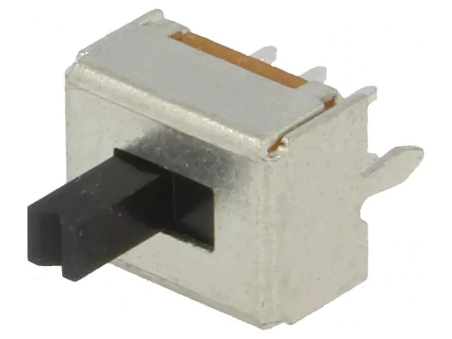 CONMUTADOR DESLIZANTE 2X3  DPDT; 0,3A/30VCC; ON-ON