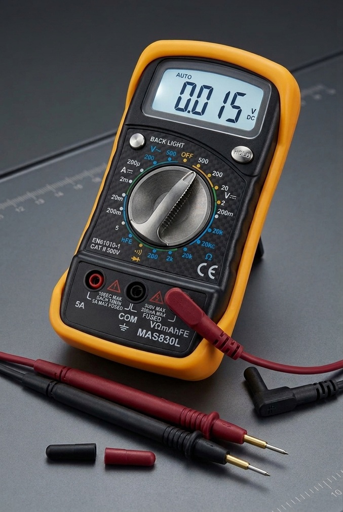 MAS830L MULT&Iacute;METRO DIGITAL // DIGITAL MULTIMETER