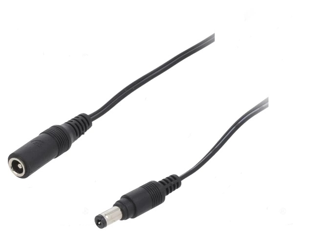 CABLE ALARGO DC MACHO-HEMBRA 2.0 METROS C:5.5X2.1MM
