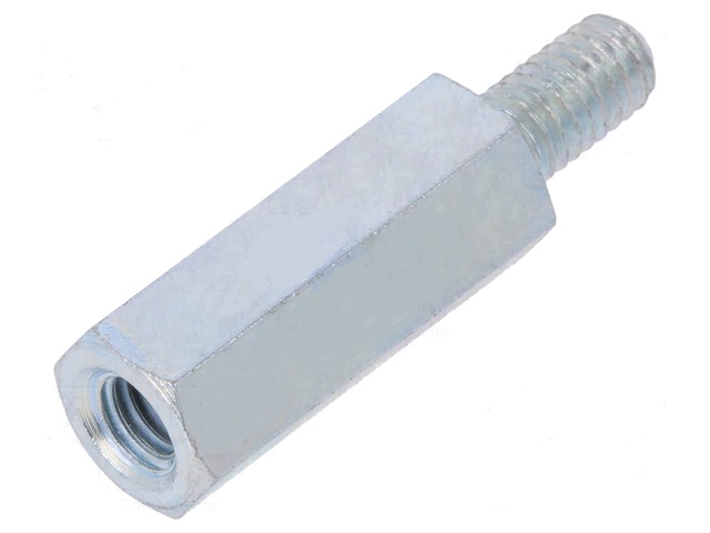 DISTANCIADOR MACHO-HEMBRA DE 18MM METRICA 4MM M4X18MM